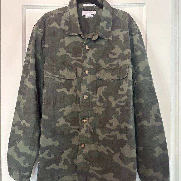 U.O. COOL OVERSIZED MILITARY JACKET - SIZE M - Picture 1 of 4